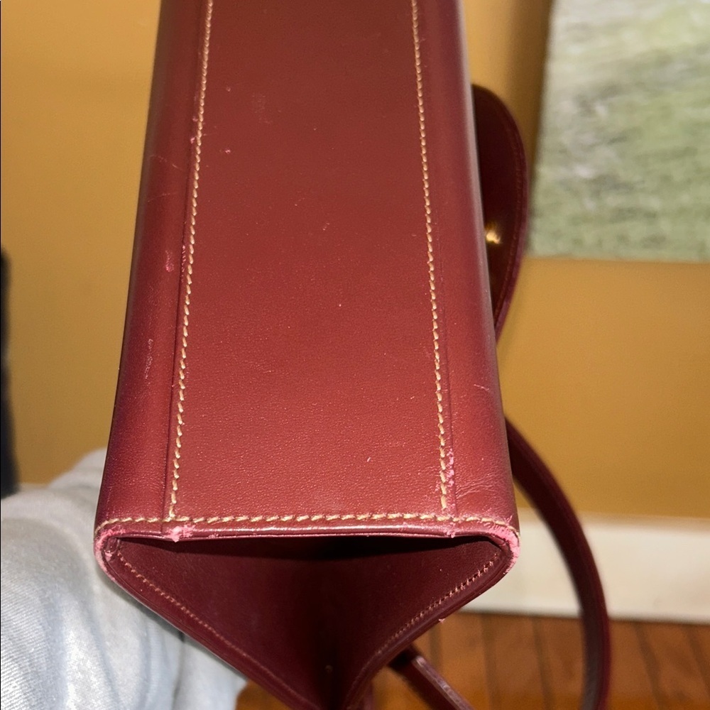 Cartier
Bordeaux Leather Handbag/ Kelly Bag - Picture 9 of 15